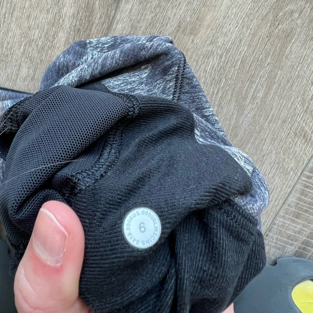 Lululemon Ready To Rulu Pant in Incognito Camo HTR Black / Black Size 6